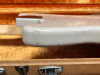 Sold! SELL US YOURS! Fender Musicmaster Gold Guard 1959 - Mahar's Vintage Guitars