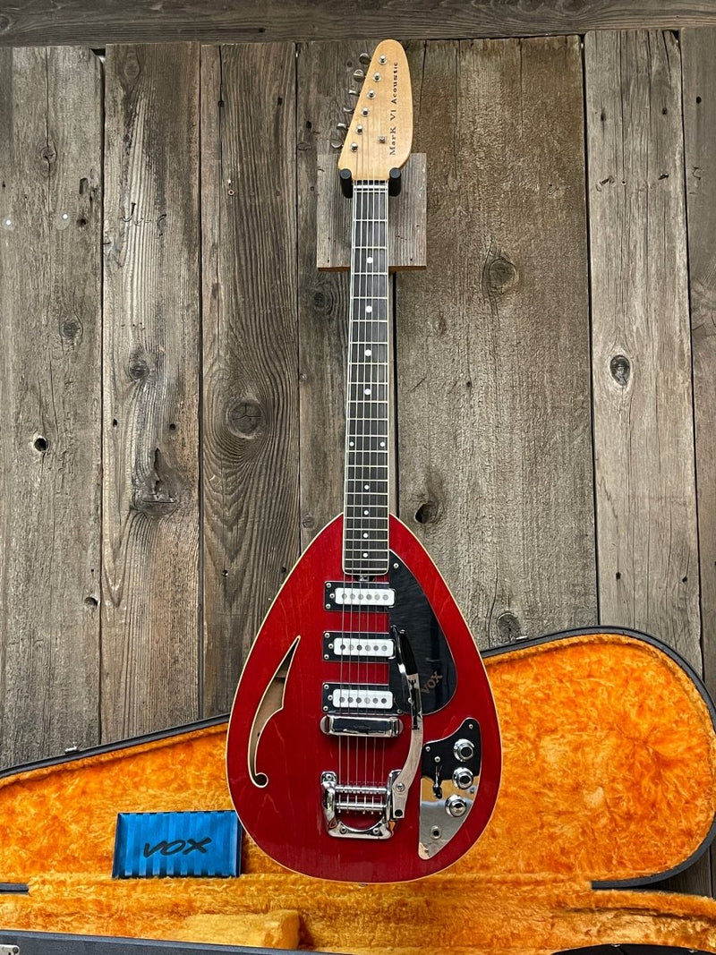 SOLD - Sell us yours! Vox Mark VI Acoustic electric 1960s 1966 - Mahar's Vintage Guitars