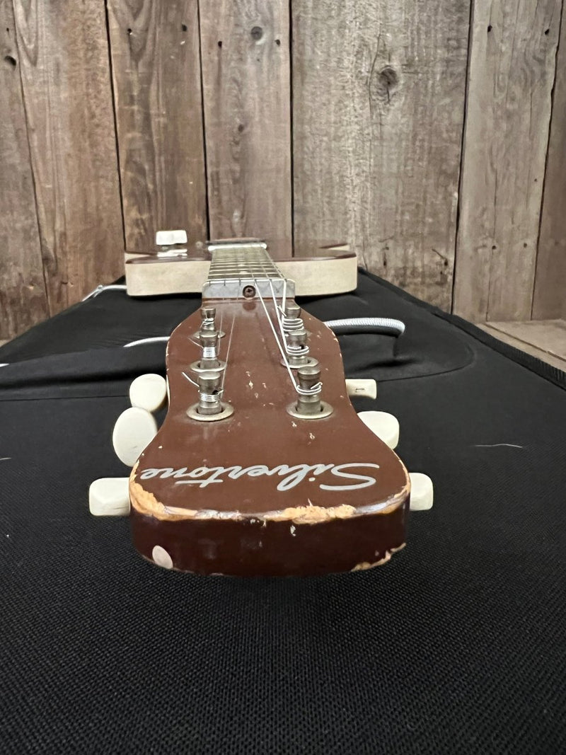 SOLD - Silvertone U1 1304 1961 Danelectro Coke Bottle Headstock - Mahar's Vintage Guitars