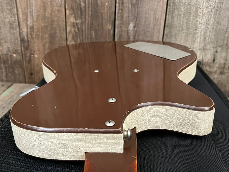 SOLD - Silvertone U1 1304 1961 Danelectro Coke Bottle Headstock - Mahar's Vintage Guitars
