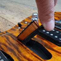 SOLD - Suhr Carve Top Standard Brazilian Fretboard Bengal Quilt - 2003 - Mint - Mahar's Vintage Guitars