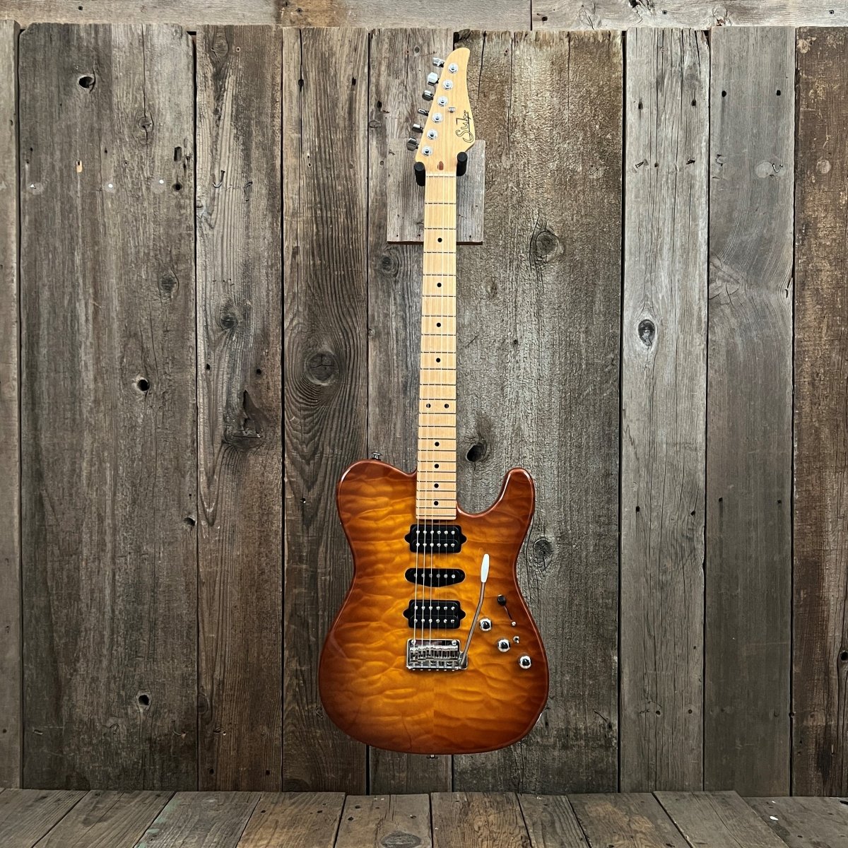 SOLD - Suhr Classic T Chambered Quilt 1999 - Mahar's Vintage Guitars