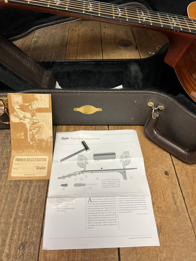 SOLD - Taylor 714 BRZ Limited Edition Brazilian Rosewood 1997 - Mahar's Vintage Guitars