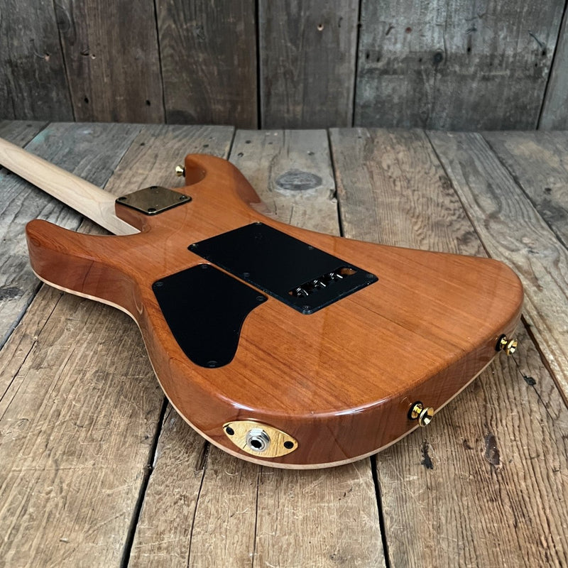 SOLD - Tom Anderson Hollow Drop Top Quilt Maple on Mahogany 2000 - Mahar's Vintage Guitars
