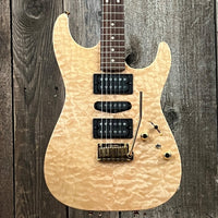 SOLD - Tom Anderson Hollow Drop Top Quilt Maple on Mahogany 2000 - Mahar's Vintage Guitars