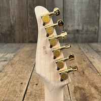 SOLD - Tom Anderson Hollow Drop Top Quilt Maple on Mahogany 2000 - Mahar's Vintage Guitars