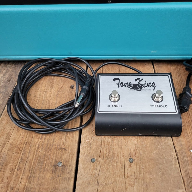 SOLD - Tone King Imperial MK1 Combo Turquoise - Mahar's Vintage Guitars