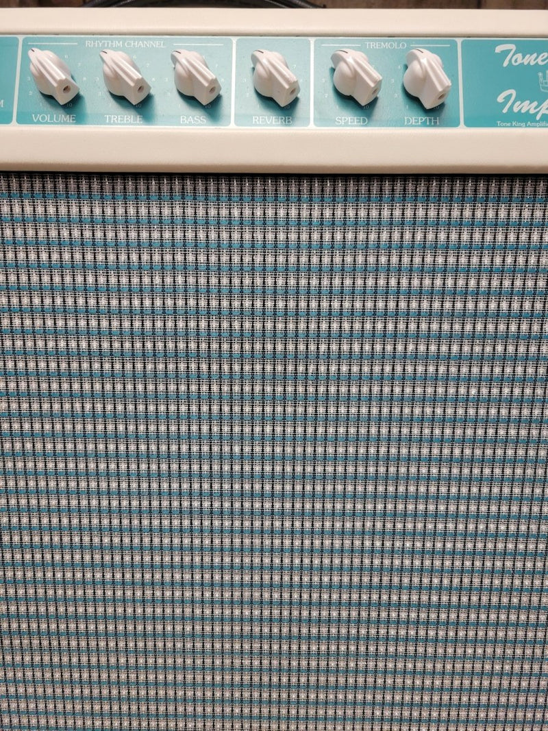 SOLD - Tone King Imperial MK1 Combo Turquoise - Mahar's Vintage Guitars