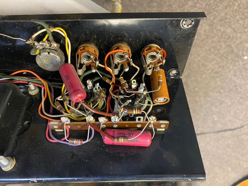 SOLD - Valco Alkire Eharp Model 51 1955 Vintage Tube Guitar Amplifier - Mahar's Vintage Guitars