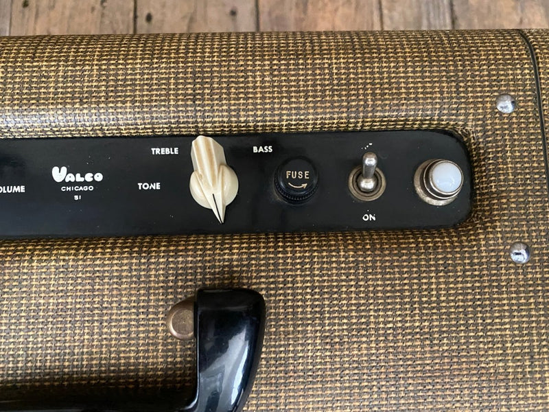 SOLD - Valco Alkire Eharp Model 51 1955 Vintage Tube Guitar Amplifier - Mahar's Vintage Guitars