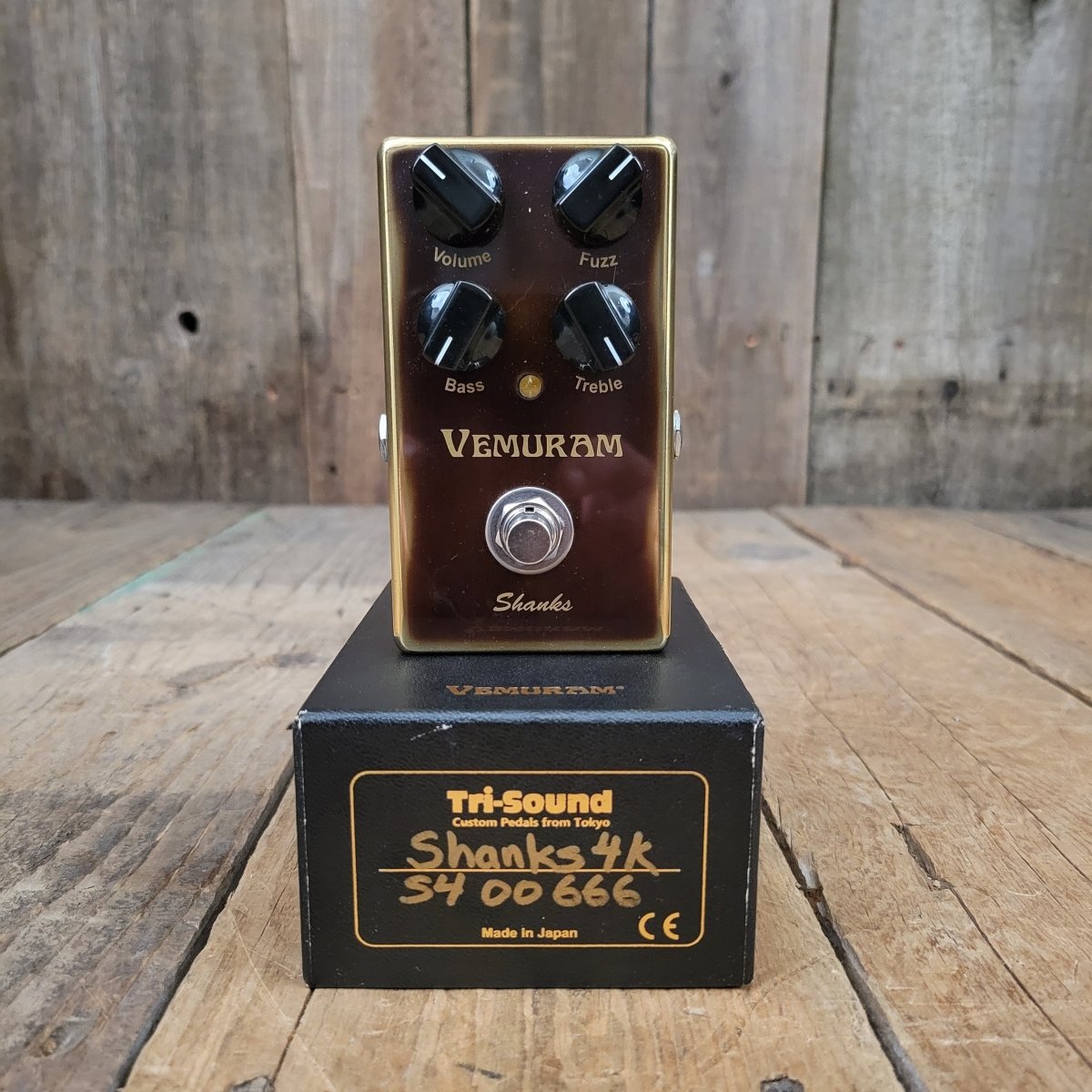 ギター VEMURAM SHANKS 4k SOLD - Vemuram Shanks 4K Tri-Sound Fuzz Overdrive Boost