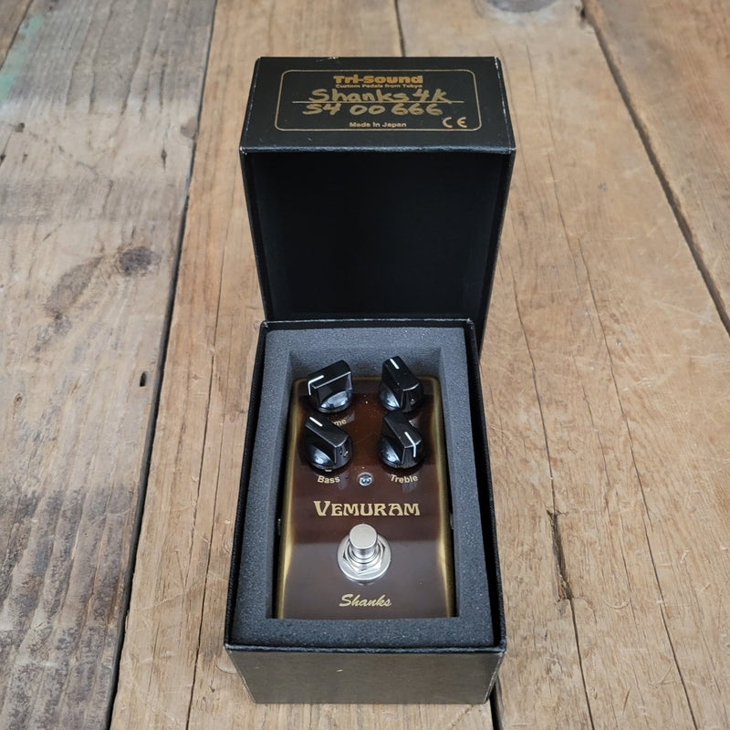 SOLD - Vemuram Shanks 4K Tri - Sound Fuzz Overdrive Boost Guitar Effects Pedal - Mahar's Vintage Guitars