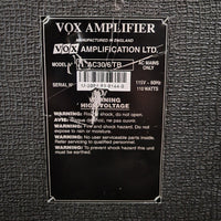 SOLD - Vox AC30/6 TB 3 Channel 30 - Watt 2x12" - 2004 - Mahar's Vintage Guitars