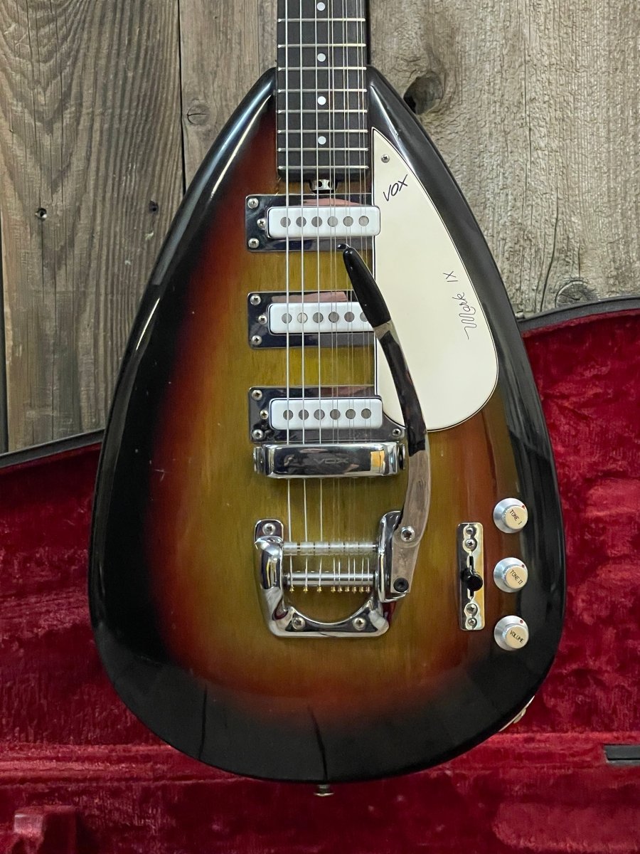 SOLD - Vox Mark IX 1966 9 string electric guitar - Mahar's Vintage Guitars
