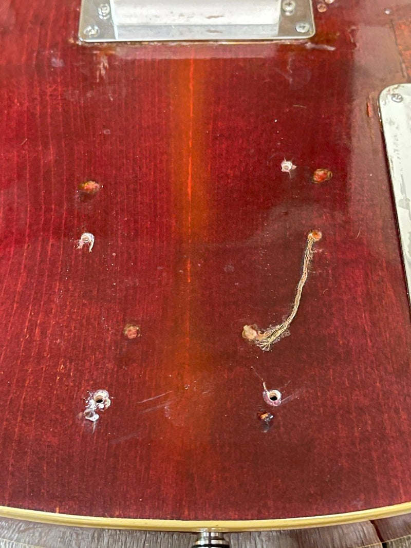 SOLD - VOX Mark VI Acoustic 1966 Trans Cherry - Mahar's Vintage Guitars