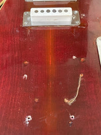 SOLD - VOX Mark VI Acoustic 1966 Trans Cherry - Mahar's Vintage Guitars