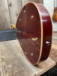 SOLD - VOX Mark VI Acoustic 1966 Trans Cherry - Mahar's Vintage Guitars