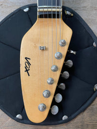 SOLD - VOX Mark VI Acoustic 1966 Trans Cherry - Mahar's Vintage Guitars