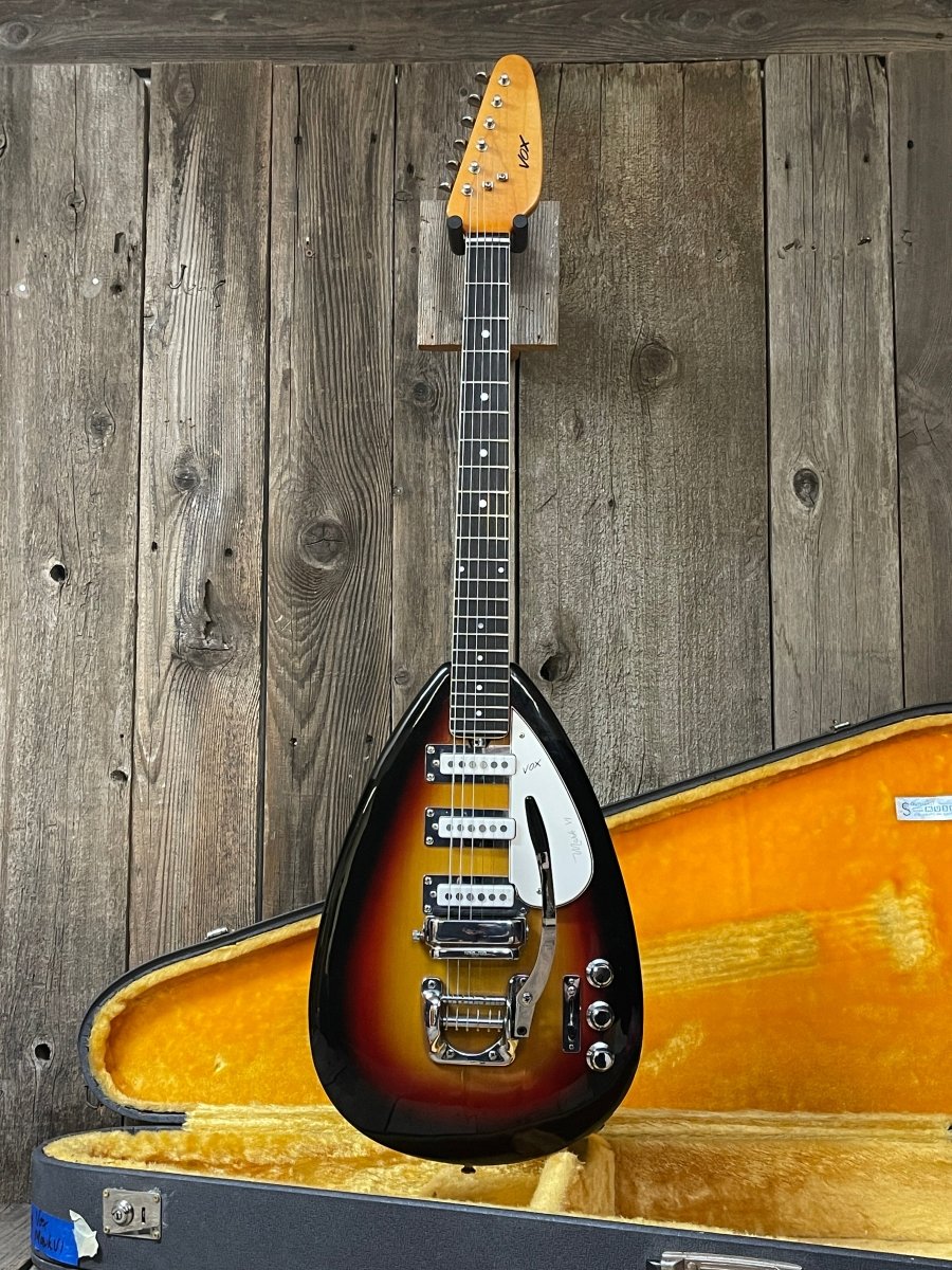 SOLD - Vox Mark VI Sunburst 1960's B Stock/Second - Mahar's Vintage Guitars