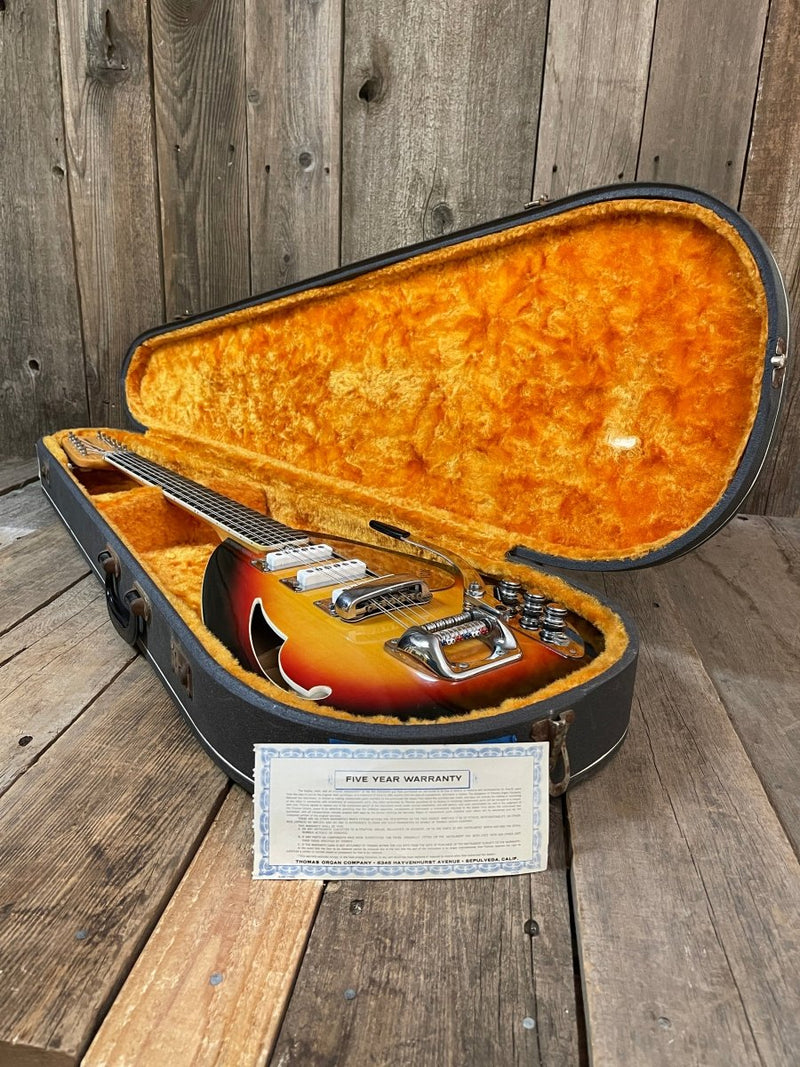 SOLD - Vox Mark XII Acoustic 1965 - Mahar's Vintage Guitars