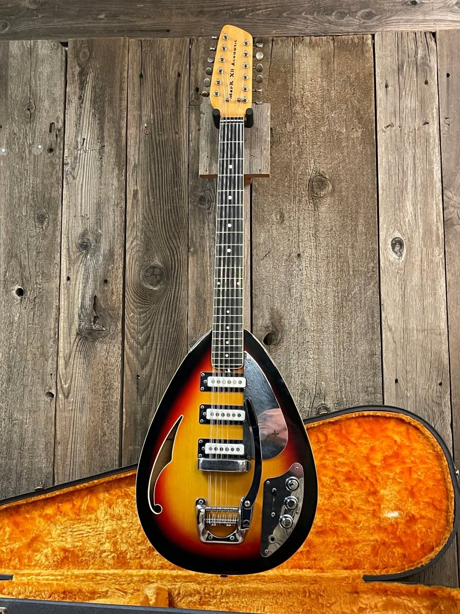 SOLD - Vox Mark XII Acoustic 1965 - Mahar's Vintage Guitars