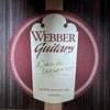 SOLD - Webber Guitars Roundbody Acoustic Guitar 1997 - Mahar's Vintage Guitars
