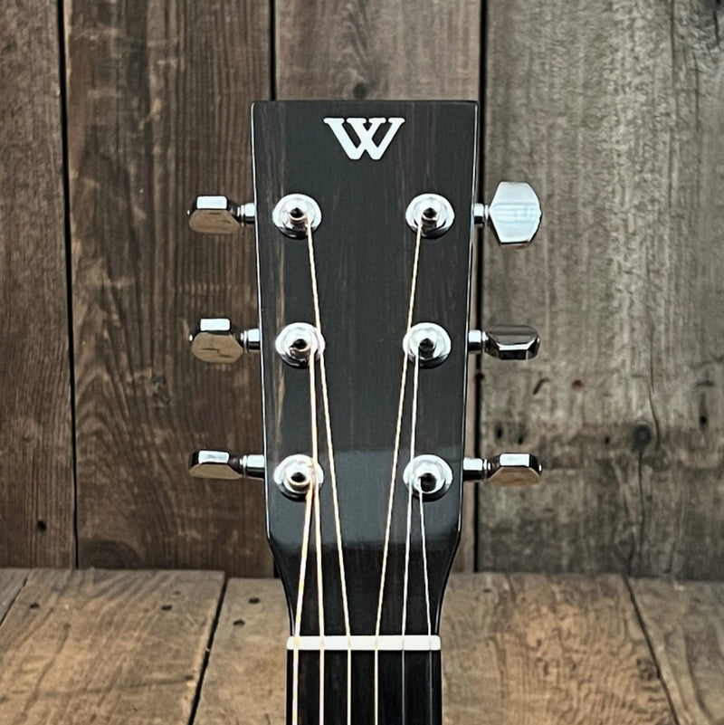 SOLD - Webber Guitars Roundbody Acoustic Guitar 1997 - Mahar's Vintage Guitars