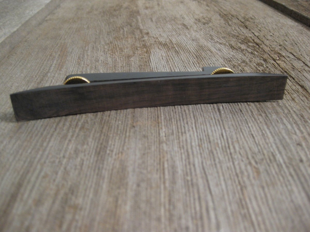 Unbranded Floating Rosewood Bridge/Saddle for Archtop Guitars - Mahar's Vintage Guitars