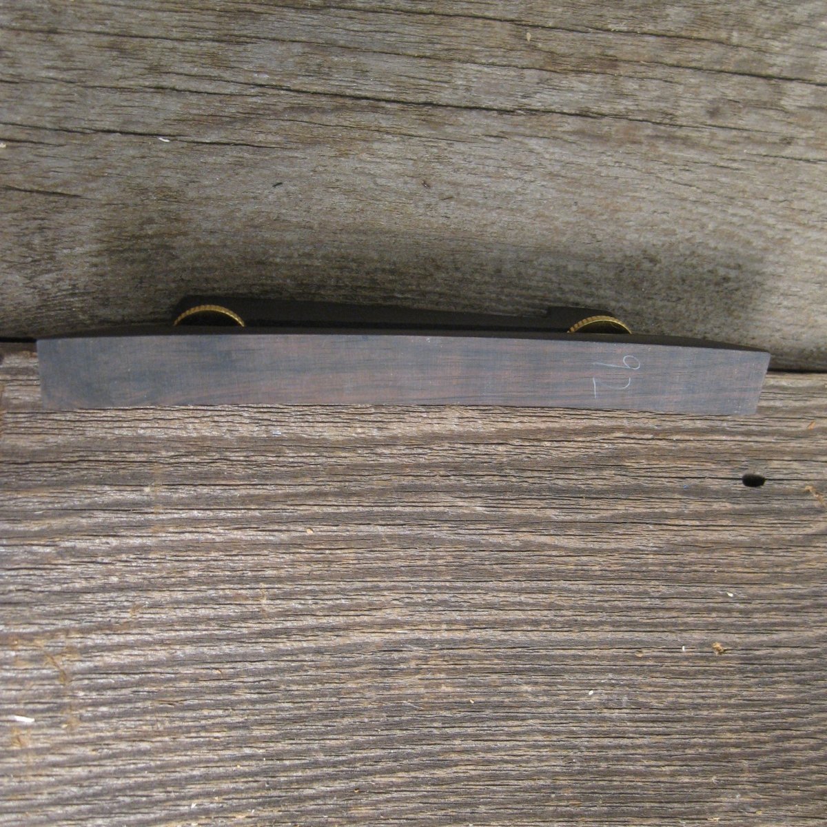 Unbranded Floating Rosewood Bridge/Saddle for Archtop Guitars - Mahar's Vintage Guitars